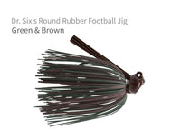 Signature Football Jig - Round Rubber